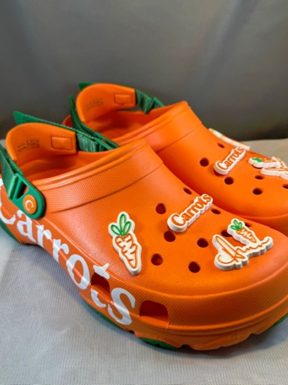Carrots x Crocs All Terrain Clog Slip-On Shoes Men’s Size 12 Orange EUC No Bag